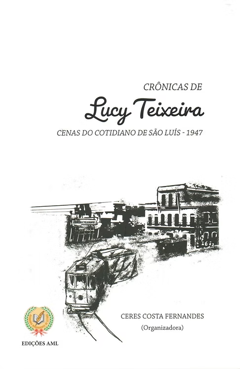 Capa da obra Crônicas de Lucy Teixeira